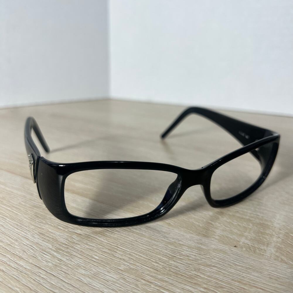 Fendi Wrap Sunglasses Black FRAMES ONLY 55-16-130 Italy READ DESC